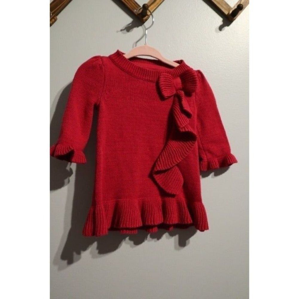 EUC Baby Gap Red Dress 0-3M